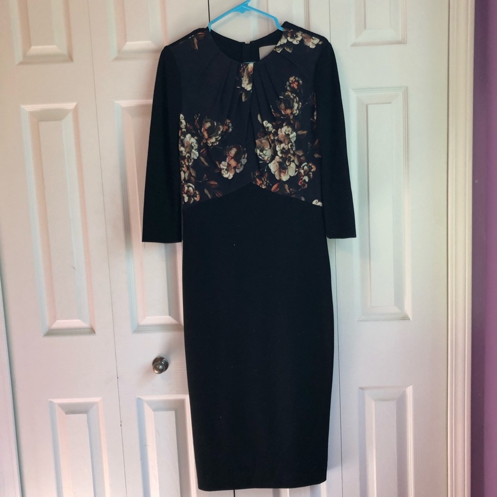 Jason Wu size 8 formal Black Pencil Dress Formal Designer Authentic